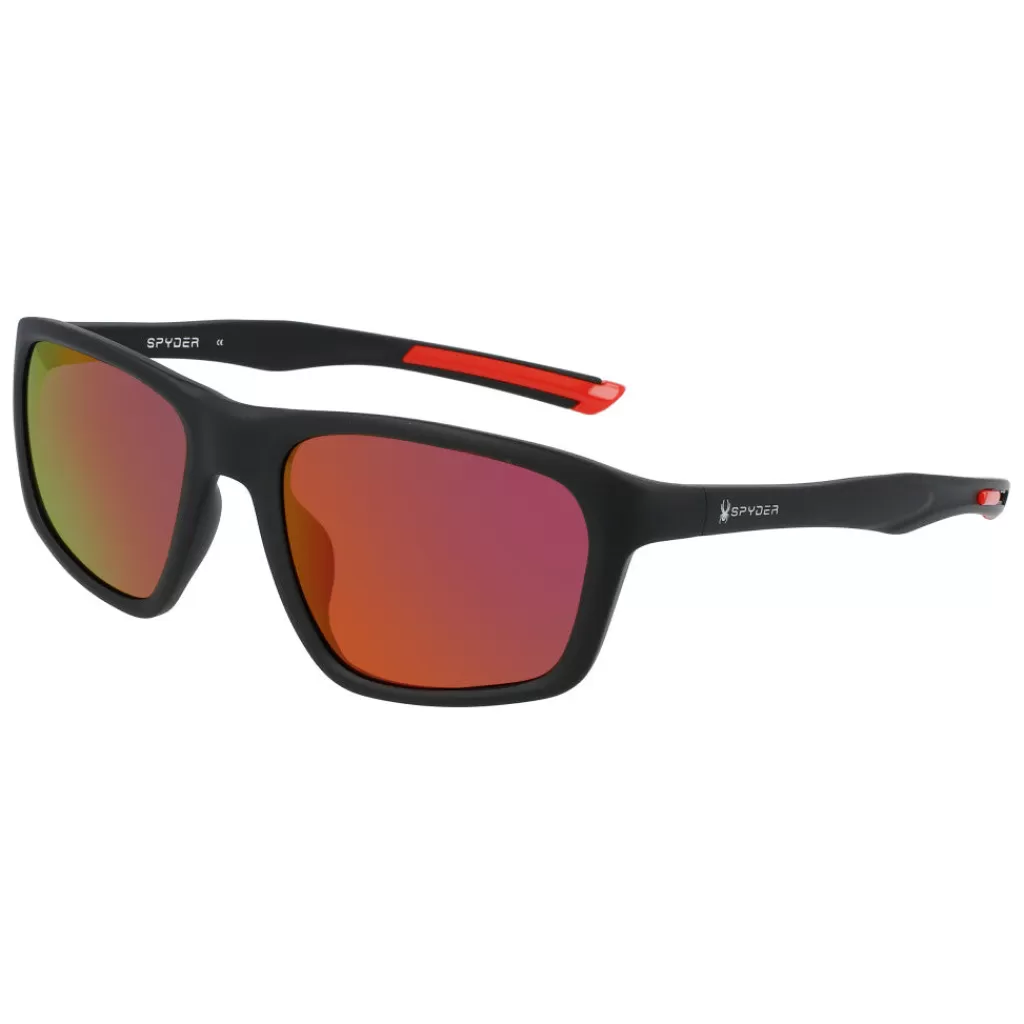 Women Spyder Angular Rectangle Sunglasses -