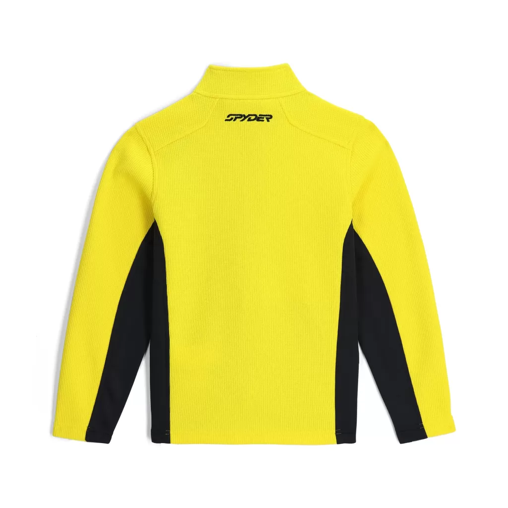 Kids Spyder Boys Bandit Full Zip - Acid Yellow