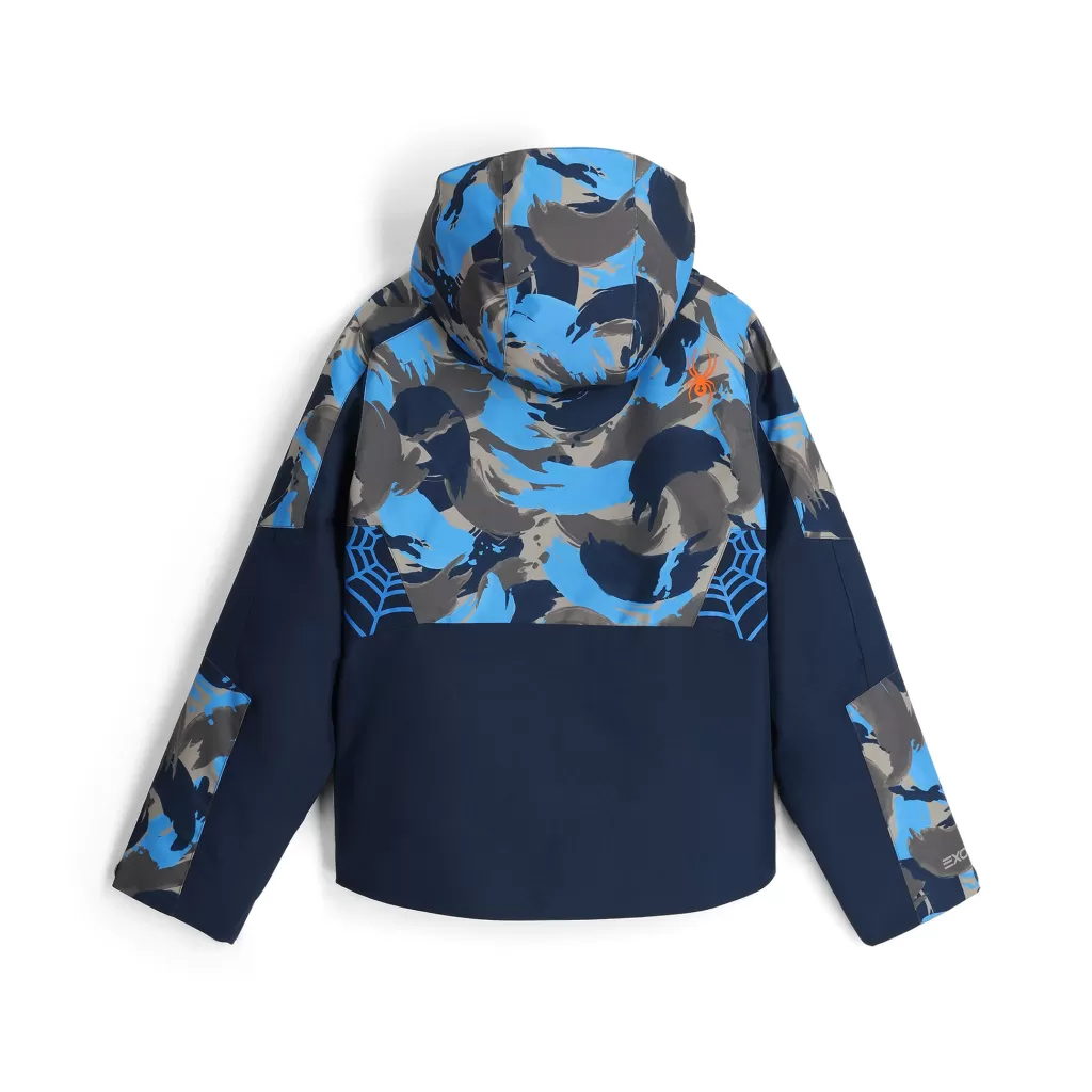 Kids Spyder Boys Challenger - Camouflage Aether Blue