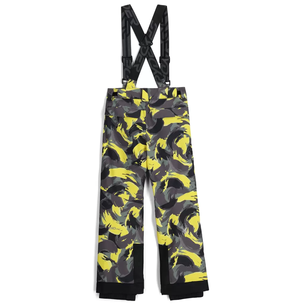 Kids Spyder Boys Propulsion - Camouflage Acid Yellow