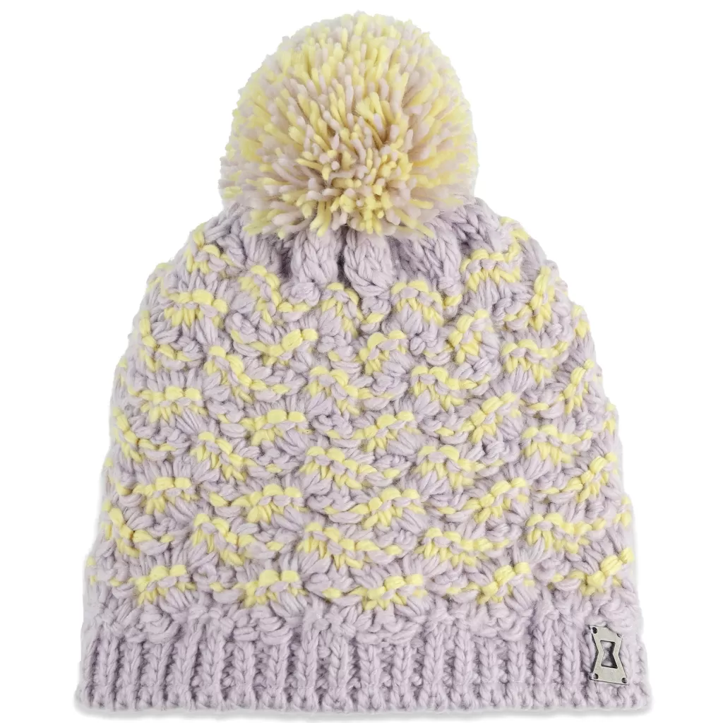 Kids Spyder Girls Brrr Berry Pom - Violet Dust