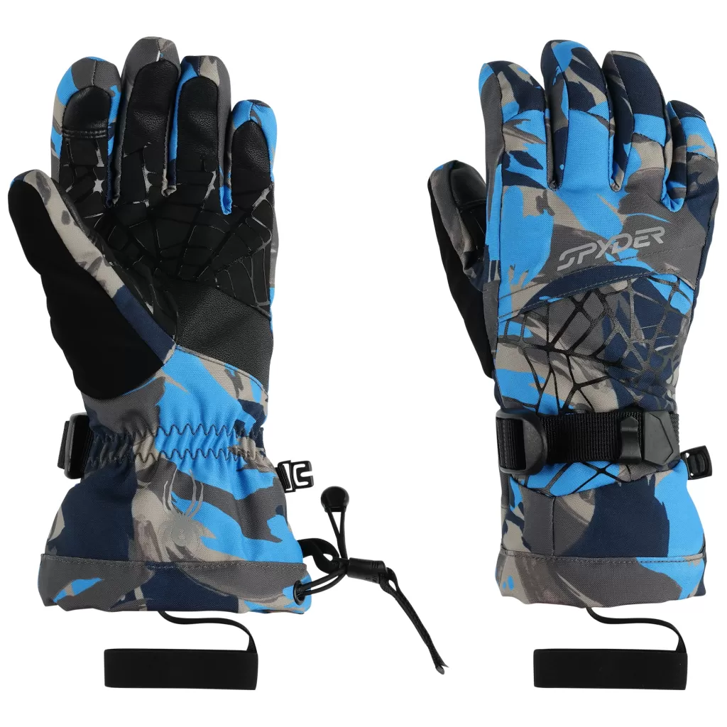 Kids Spyder Kids Overweb - Camouflage Aether Blue