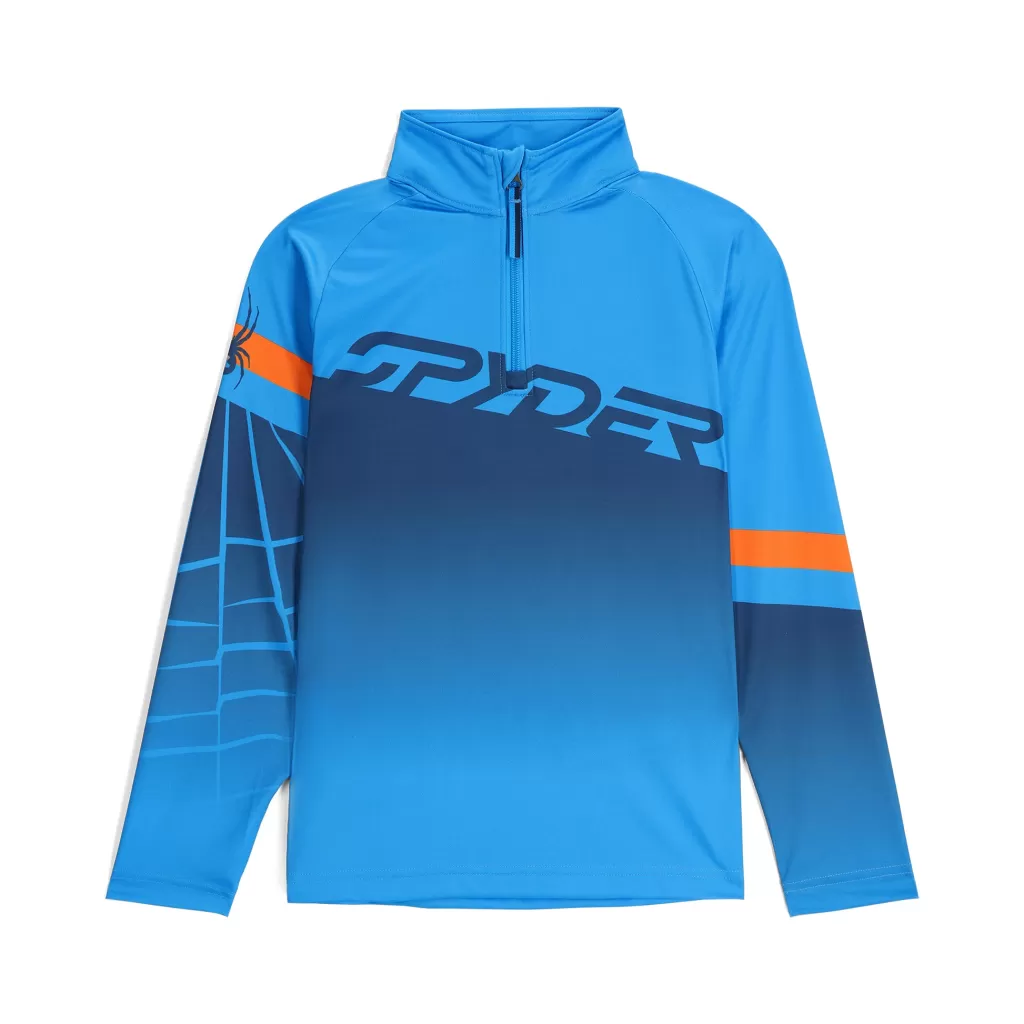 Kids Spyder Little Boys Incline Half Zip - Aether Blue