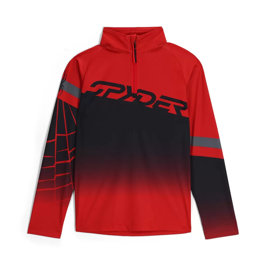 Kids Spyder Little Boys Incline Half Zip - Red