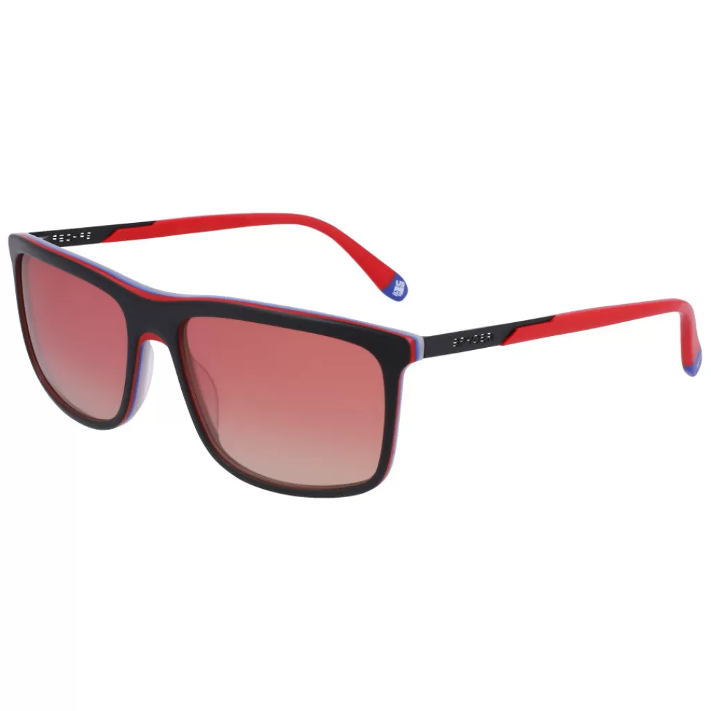 Women Spyder Matte Square Sunglasses -