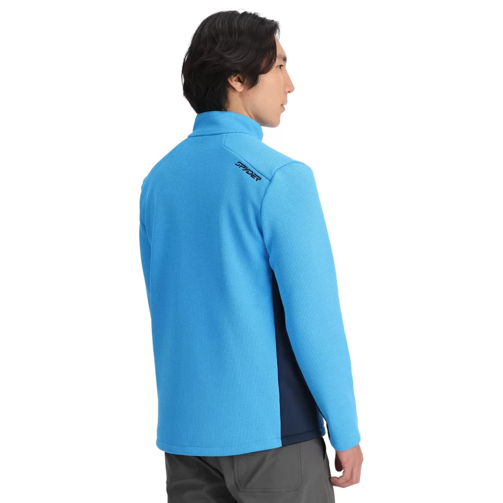 Spyder Mens Bandit Full Zip - Aether Blue