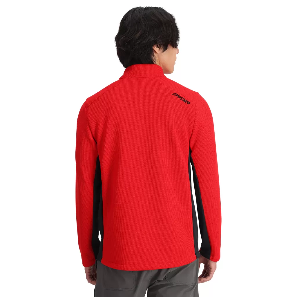 Spyder Mens Bandit Full Zip - Red