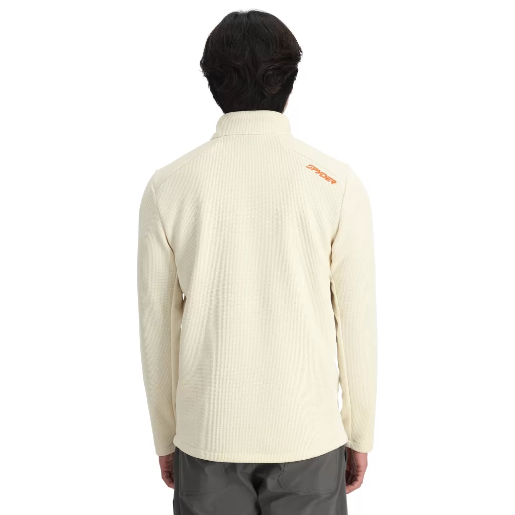 Spyder Mens Bandit Full Zip - Vanilla Latte