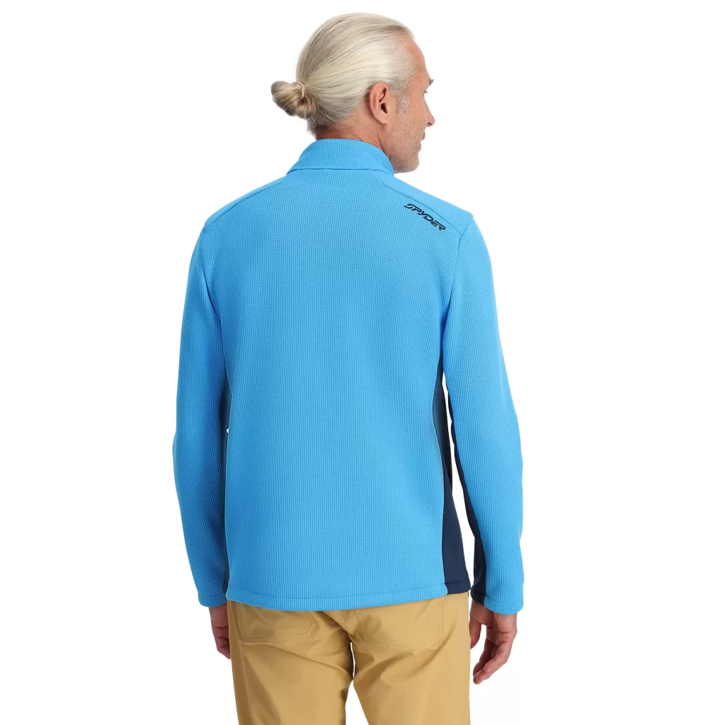 Spyder Mens Bandit Half Zip - Aether Blue