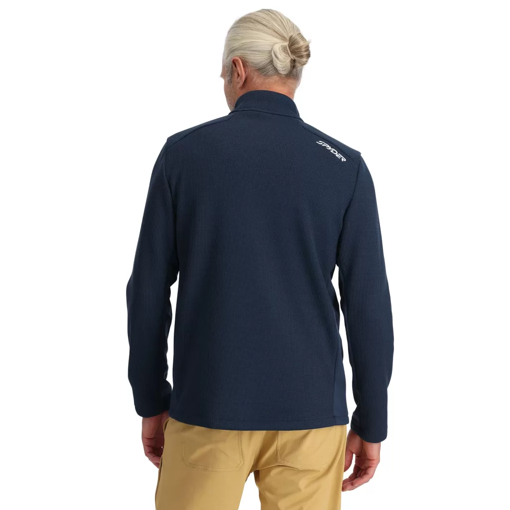 Spyder Mens Bandit Half Zip - True Navy