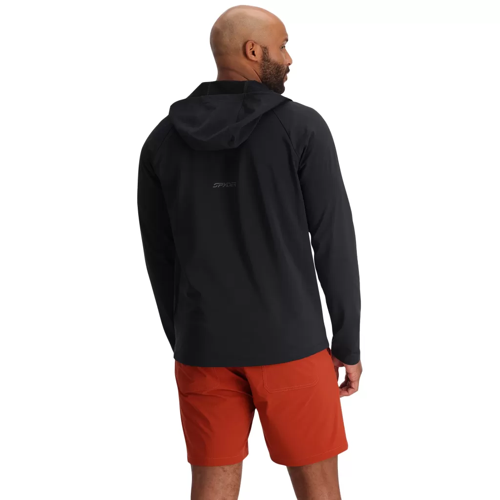 Spyder Mens Gridweb Hoodie -