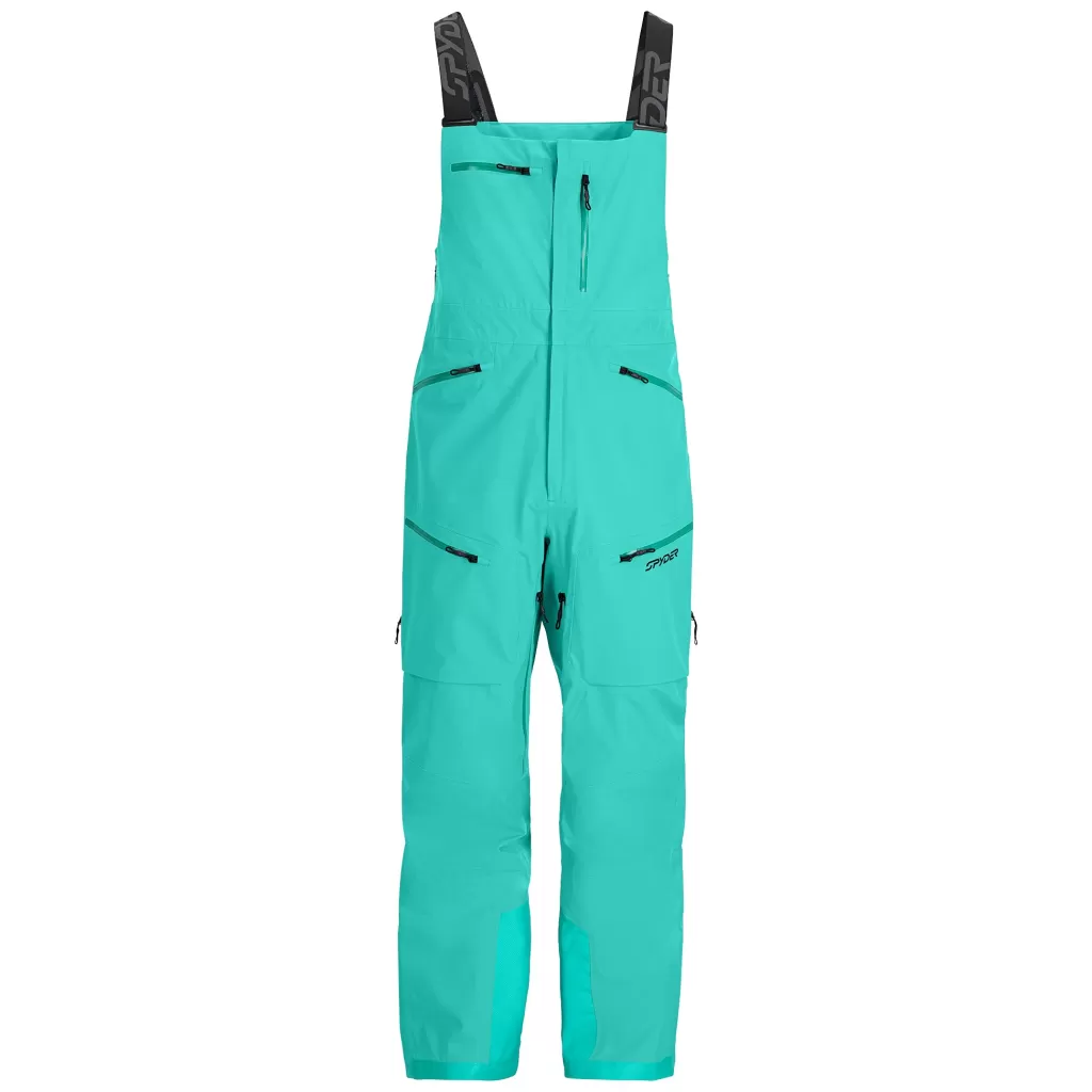 Spyder Mens Sanction Bib - Teal Green