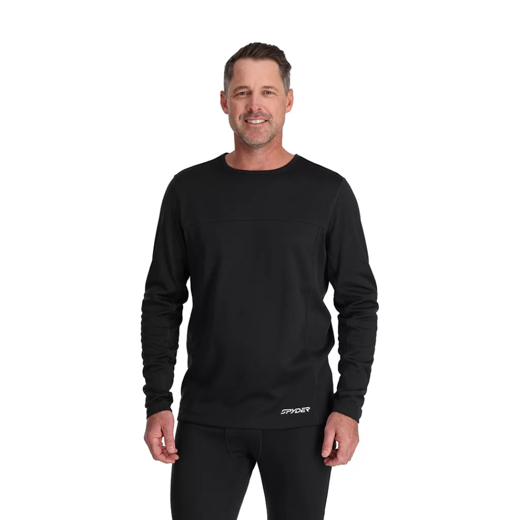 Spyder Mens Stretch Charger Crew -