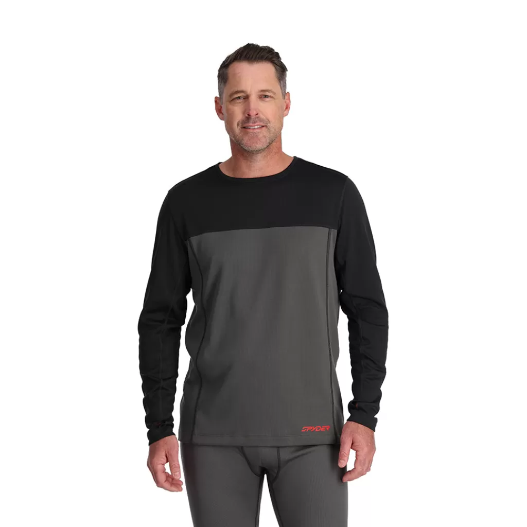 Spyder Mens Stretch Charger Crew -