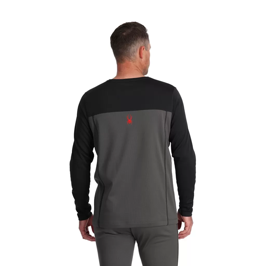 Spyder Mens Stretch Charger Crew -