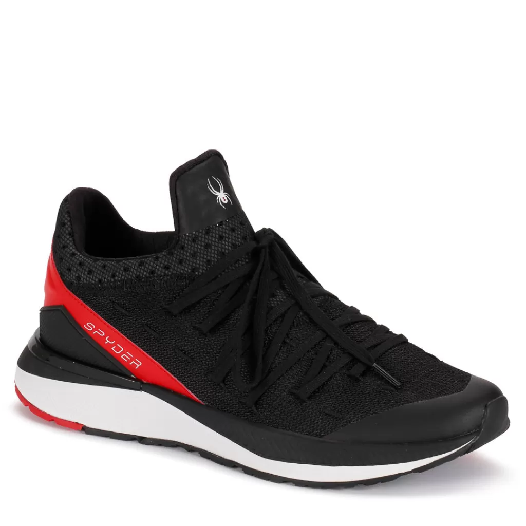 Spyder Mens Tempo - Black/ Fiery Red