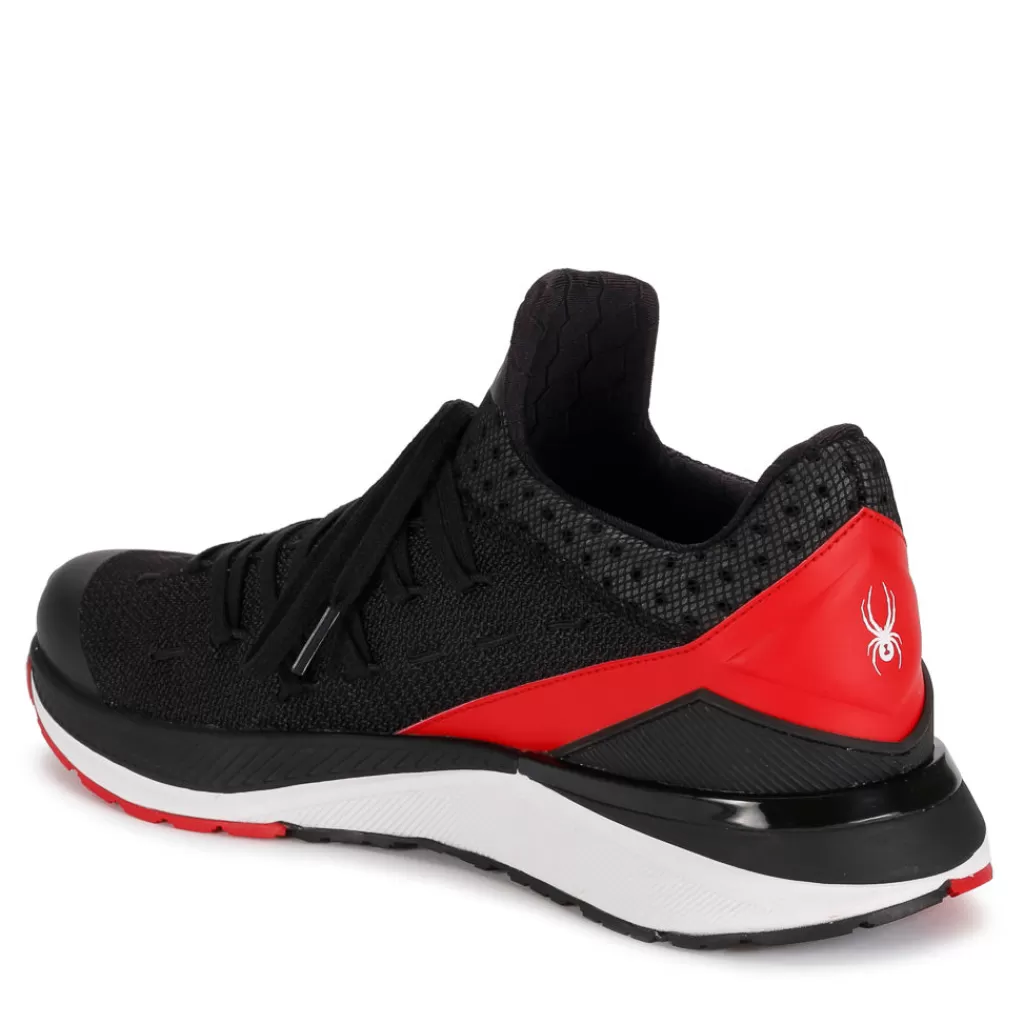 Spyder Mens Tempo - Black/ Fiery Red