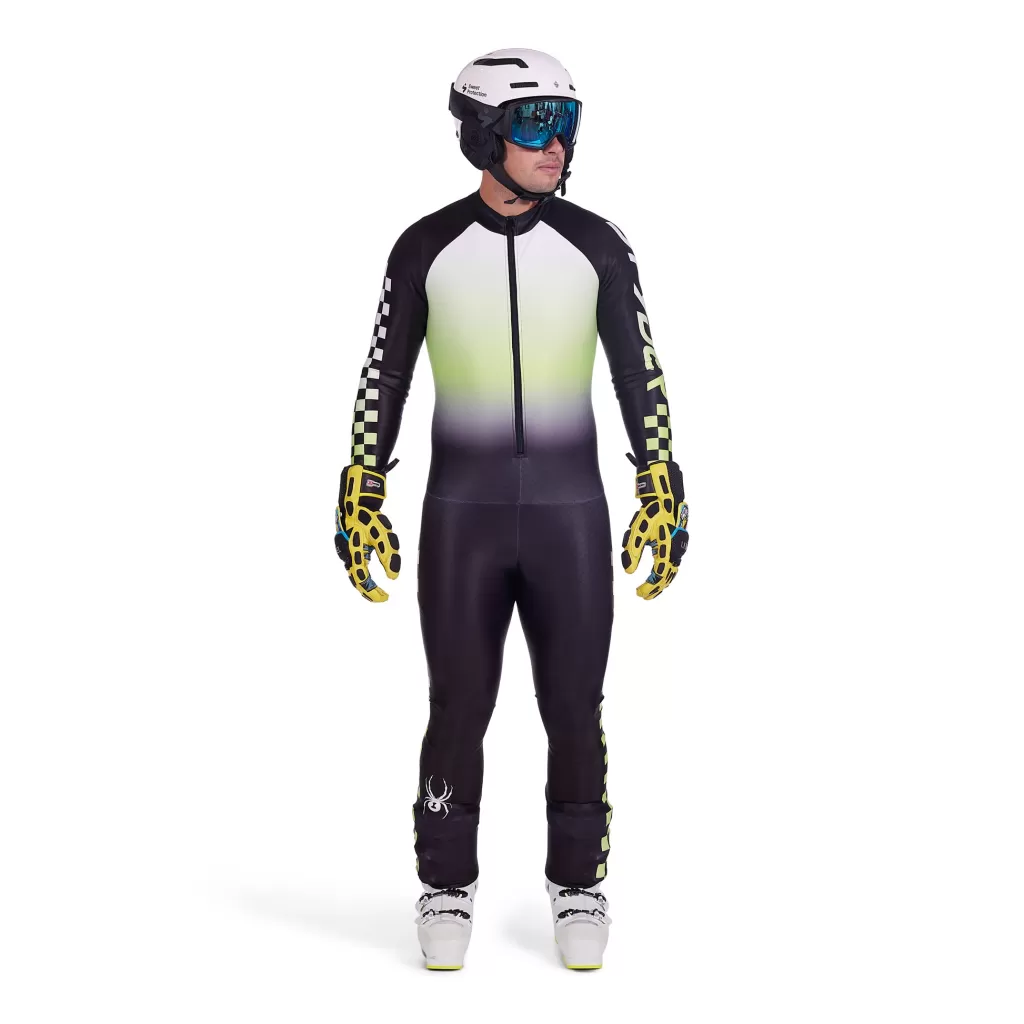 Spyder Mens World Cup Dh - Lime Ice