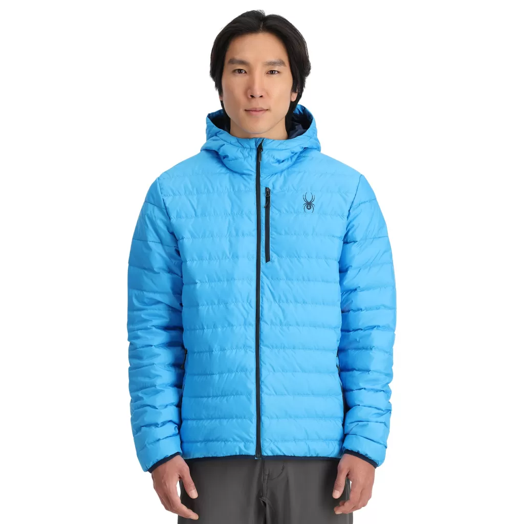 Spyder Mens Zenith Hooded - Aether Blue