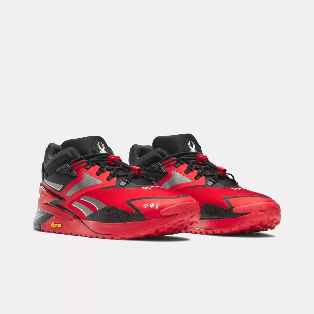 Women Spyder Unisex X Reebok Nano X3 Adventure Winter Training Shoes - Black