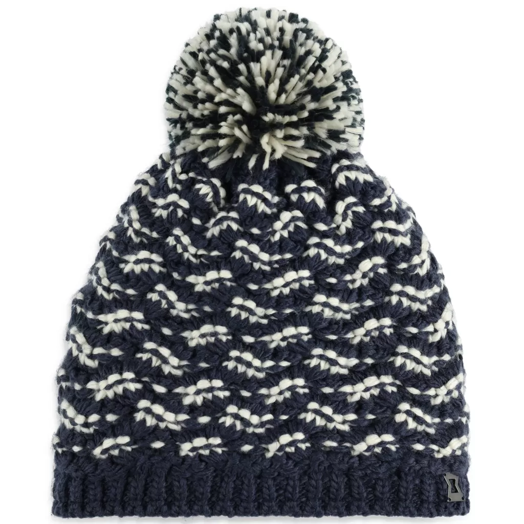 Women Spyder Womens Brrr Berry Pom - True Navy