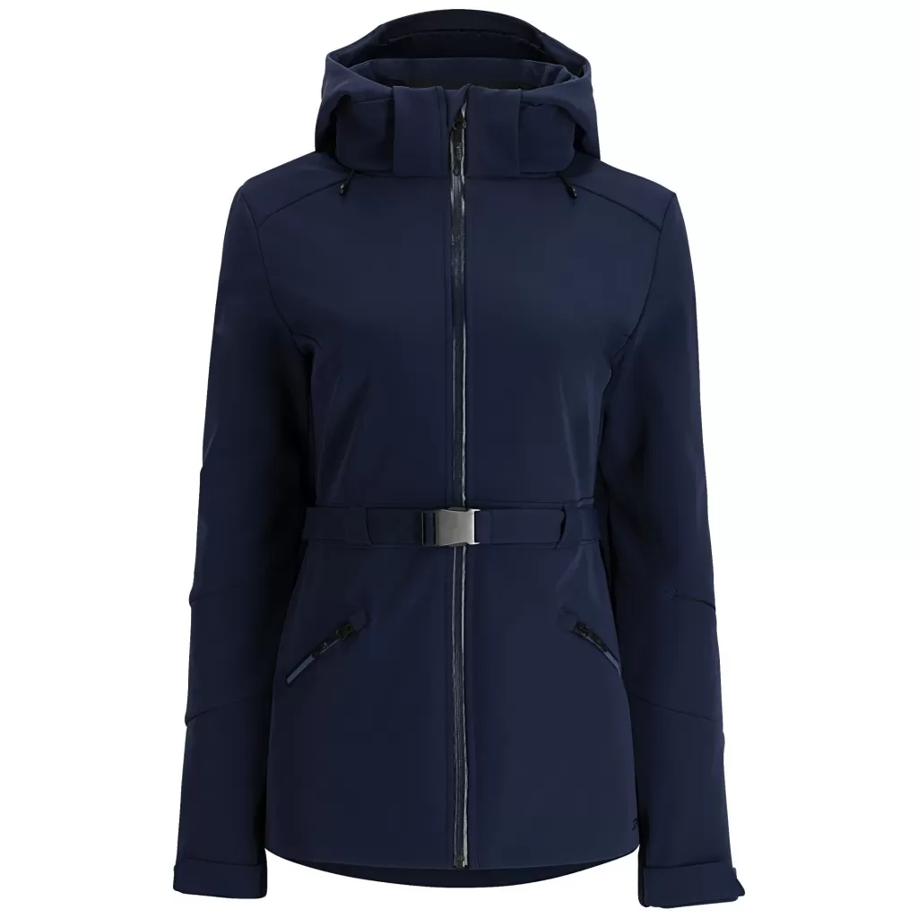 Women Spyder Womens Glacial Softshell - True Navy