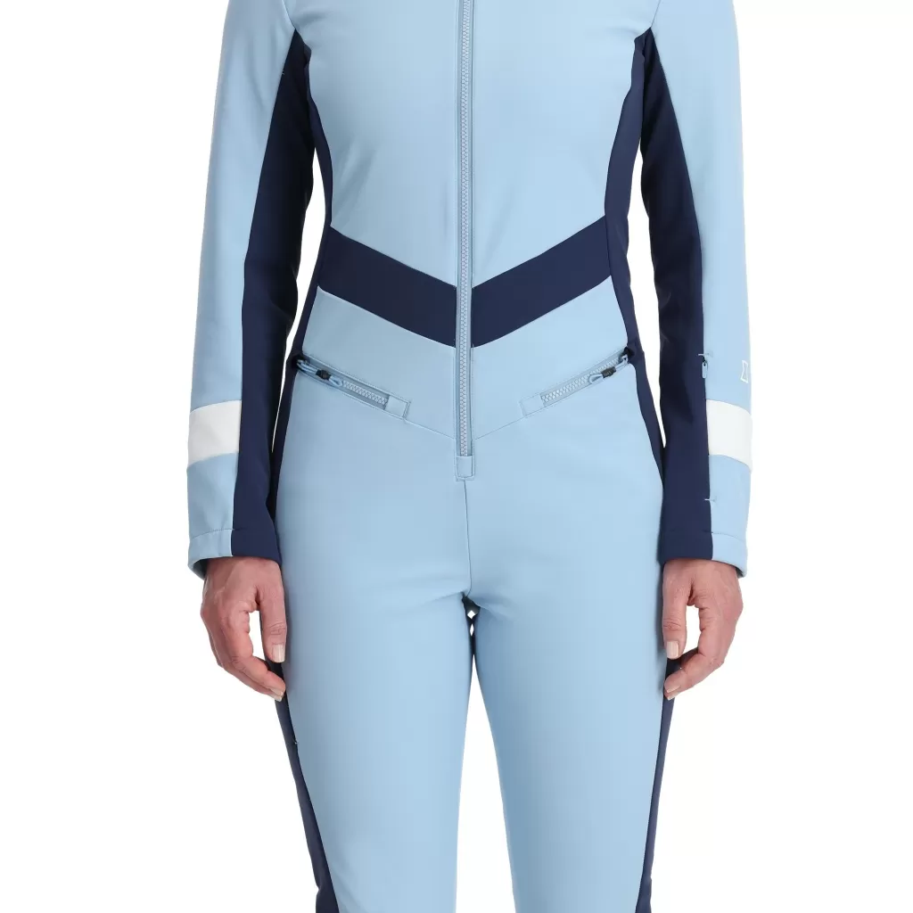 Women Spyder Womens Origin Softshell Suit - Blue Drift