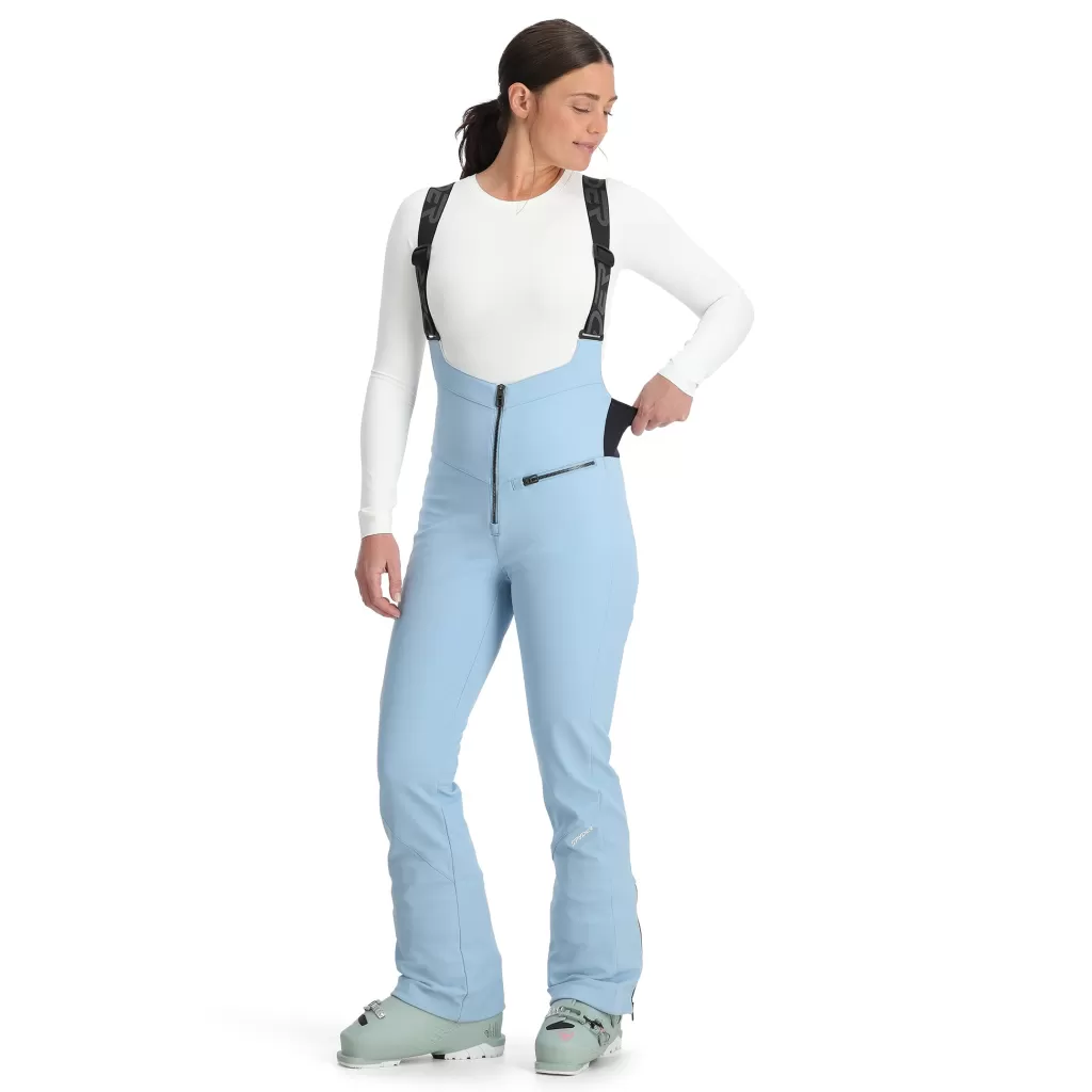 Women Spyder Womens Strutt Bib - Blue Drift